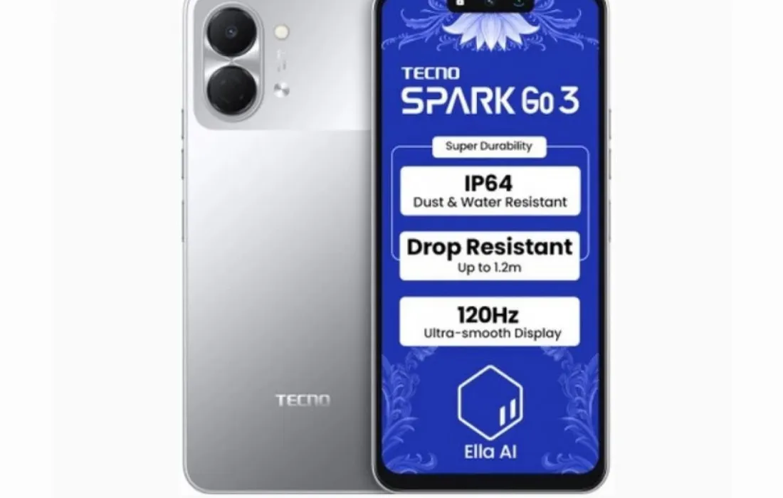 Tecno Spark Go 3 Meluncur, Bawa Layar 120Hz dan Kamera 13MP